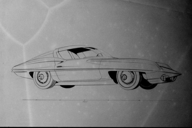 Sting Ray Sketch b&w reduced